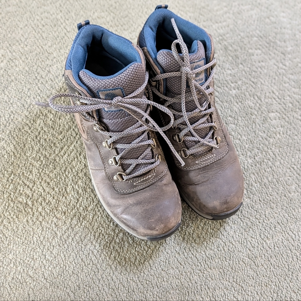 Timberland Women's Hiking Boots Size 7 Waterproof Trail Outdoor Mt. Maddsen - Picture 4 of 13